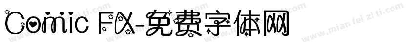 Comic FX字体转换